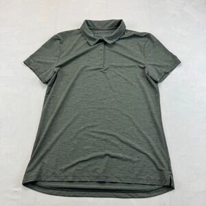 ANETIK Polo Shirt Womens Medium Green UPF 30+ Ultralight Outdoor VINT WPBRZS1